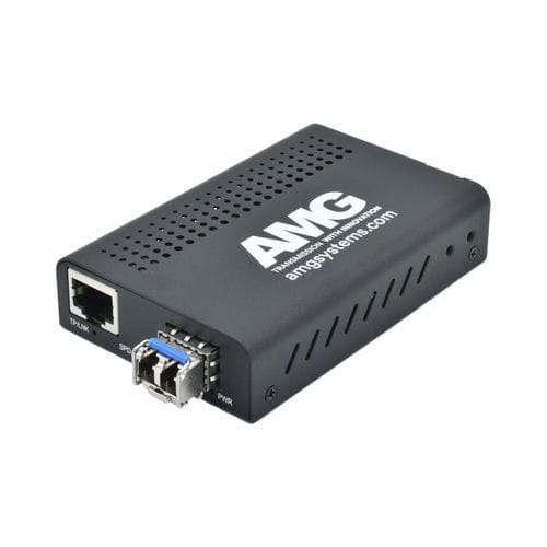 Преобразователь среда - AMG210M-1G-1SM2 - AMG Systems - среда Ethernet / Gigabit Ethernet / компактный