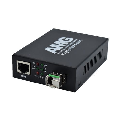 Преобразователь среда - AMG210M-1GAT-1SM1B-P30 - AMG Systems - среда Ethernet / Gigabit Ethernet / компактный