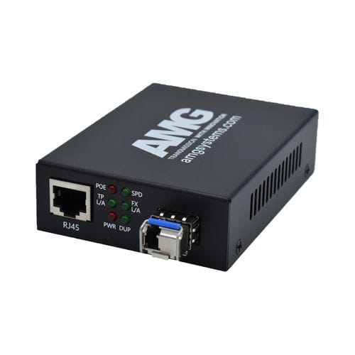 Преобразователь среда - AMG210M-1GAT-1SS1A-P30 - AMG Systems - среда Ethernet / Gigabit Ethernet / компактный