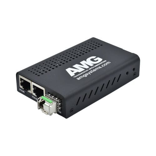 Преобразователь среда - AMG210M-2G-1SS1B - AMG Systems - среда Ethernet / Gigabit Ethernet / компактный