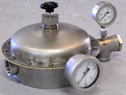 Регулятор давления для химических продуктов - 4TB-TI - PROTAIS-VIGIL  HYDROPNEU TECHNOLOGIC - с диафрагмой / одноуровневый / из латуни