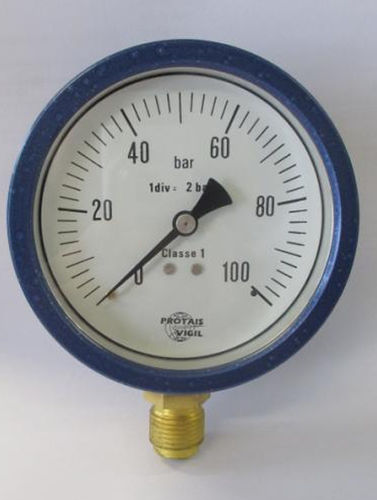 Манометр со шкалой - M25 series - PROTAIS-VIGIL  HYDROPNEU TECHNOLOGIC - из латуни / из алюминия / точный
