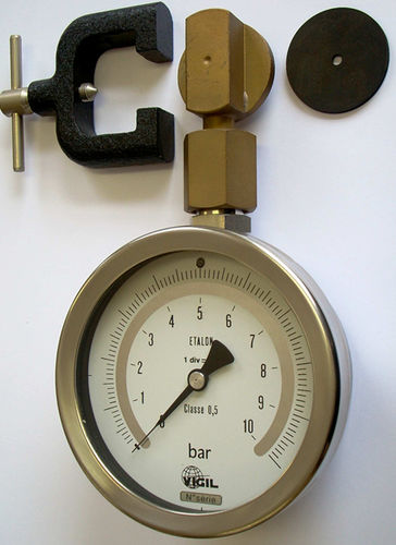 Манометр со шкалой - M17 - PROTAIS-VIGIL  HYDROPNEU TECHNOLOGIC - с фланцем / из латуни / из алюминия