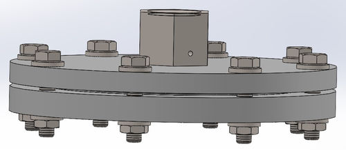 Мембранный сепаратор с фланцевым креплением - S772A  - PROTAIS-VIGIL  HYDROPNEU TECHNOLOGIC - для манометра / для гигиенических целей / для измерений