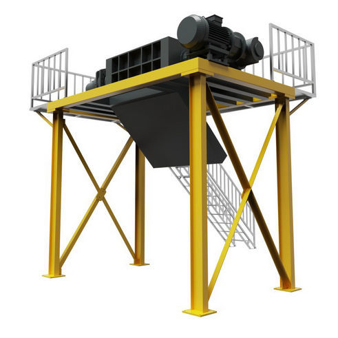 Первичный дробилка-измельчитель отходов - Zhucheng Zhongnenghe Machinery Technology Co., Ltd. - прочный