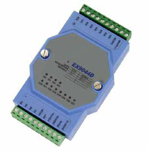 Цифровой модуль входа/выхода - RT-EX-9044D - LOGICIO - RS-485 / Modbus / 4 цифровых входа
