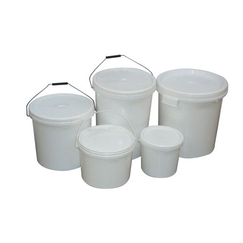 Ведро из пластика - F02I00 - Recycleoffice - круглое / с крышкой / с ручкой
