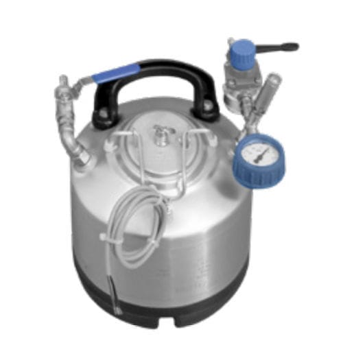 Резервуар под давлением - DP-K-004-000001 - Dosier- und Prüftechnik GmbH - для регулировки давления / для дозирования / для смазки