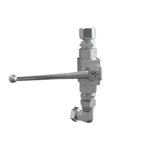 Клапан для остановки - DP-D-003-00000 series  - Dosier- und Prüftechnik GmbH - для масла / резьбовой / для использования в промышленности