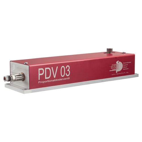 Пропорциональный дозирующий клапан - PDV03 - Dosier- und Prüftechnik GmbH - объемный / прецизионный / с широким диапазоном вязкости
