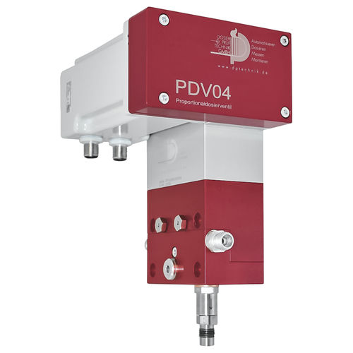 Клапан для дозирования - PDV04 - Dosier- und Prüftechnik GmbH - электрический / дозирующий / для масла