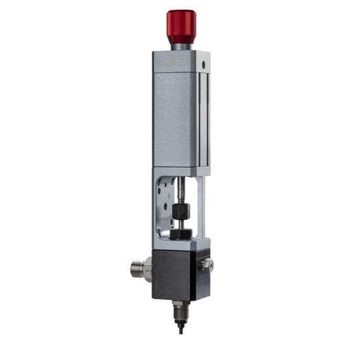 Клапан для дозирования - DP-K-002-0000 series - Dosier- und Prüftechnik GmbH - игольчатый / с ручным управлением / пневматический