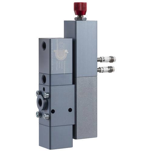 Игольчатый клапан - DP-K-002-0000 series - Dosier- und Prüftechnik GmbH - с ручным управлением / пневматический / электрический