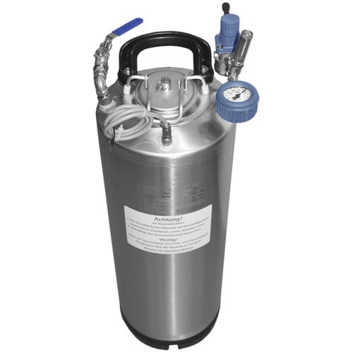 Резервуар под давлением - DP-K-004-000003 - Dosier- und Prüftechnik GmbH - для регулировки давления / для дозирования / для смазки