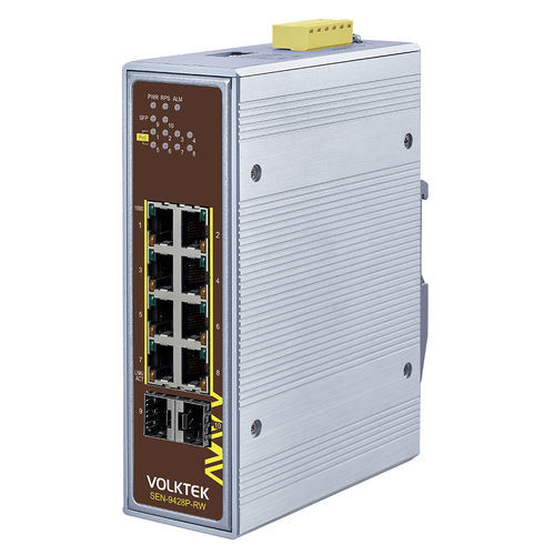 Неуправляемый коммутатор Ethernet - SEN-9428P-24V-RW - Volktek - 10 портов / Gigabit Ethernet / ProfiNet