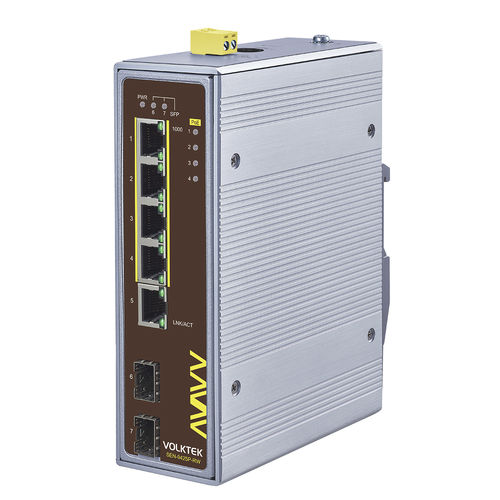 Неуправляемый коммутатор Ethernet - SEN-9425P-24V-RW - Volktek - 5 портов / Gigabit Ethernet / ProfiNet