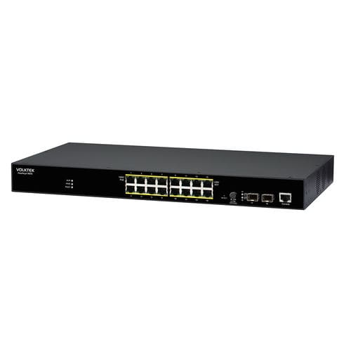 Управляемый коммутатор Ethernet - 9005-16GP2GS series - Volktek - 16 портов / монтаж на стойку / для интерьера