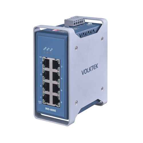 Неуправляемый коммутатор Ethernet - INS-806E - Volktek - 8 портов / ProfiNet / Ethernet TCP/IP