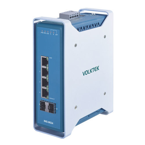 Управляемый коммутатор Ethernet - INS-8624 - Volktek - 6 портов / Gigabit Ethernet / на DIN-рейке