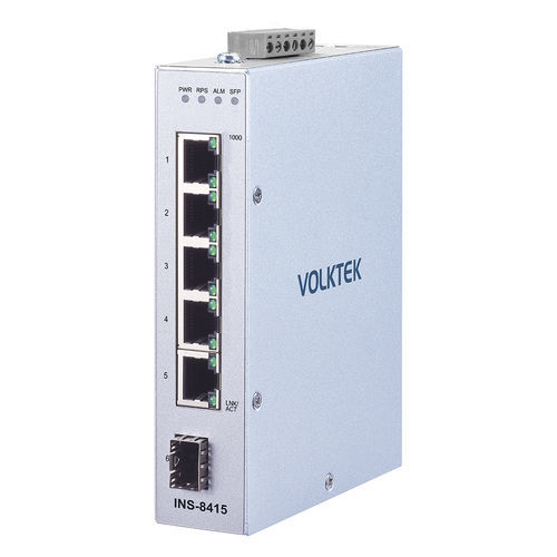 Неуправляемый коммутатор Ethernet - INS-8415 - Volktek - 6 портов / ProfiNet / Ethernet TCP/IP