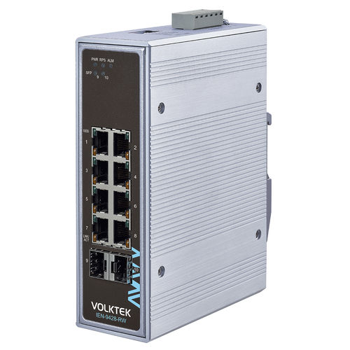 Неуправляемый коммутатор Ethernet - IEN-9428-RW - Volktek - 10 портов / Gigabit Ethernet / ProfiNet
