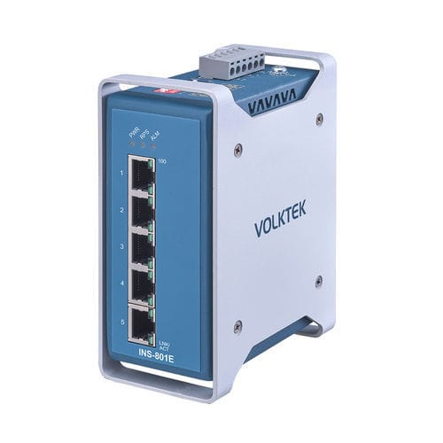 Неуправляемый коммутатор Ethernet - INS-801E - Volktek - 5 портов / ProfiNet / Ethernet TCP/IP