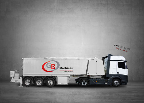 Пневмоподатчик на полуприцепе - MOBILEMAN D5 - GB Machines