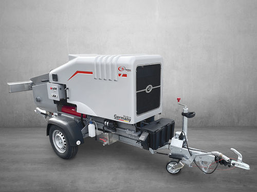 Мобильный бетононасос - CONCRETEMAN - GB Machines - для строительства / дизельный / поршневый