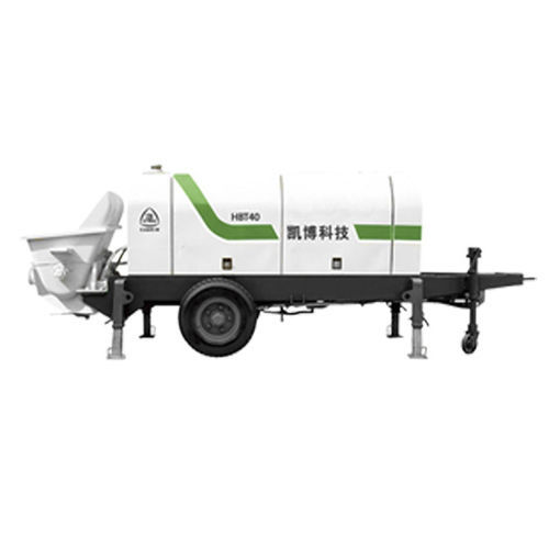 Бетононасос на прицепе - HBT series - CABR Construction Machinery Technology Co.Ltd - для строительства
