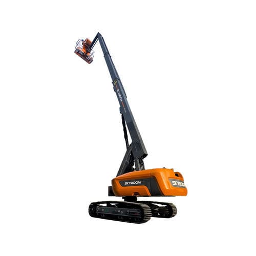 Гусеничный телескопический подъемник - STL-19JC - Changsha Skyboom Heavy Industry - с дизельным двигателем / судостроительной верфи / для строительства