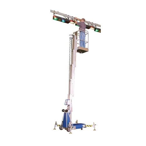 Мобильный подъемник с вертикальной мачтой - 5502 0 - Net Mak Metal Makine San. Ve Tic. Ltd. Sti. - с питанием от аккумулятора / для внутреннего и внешнего пользования