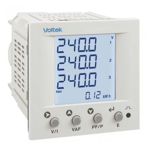 Многофункциональный прибор для измерения мощности - VE72P - Voltek Energy Limited - цифровой / встраиваемый / монофазовый