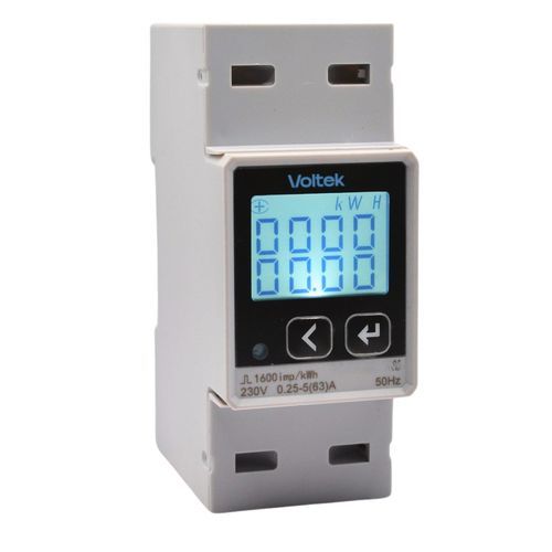 Электрический счетчик электроэнергии с сертификатом MID - VE2D-63 - Voltek Energy Limited - монофазовый / на DIN-рейке / RS-485
