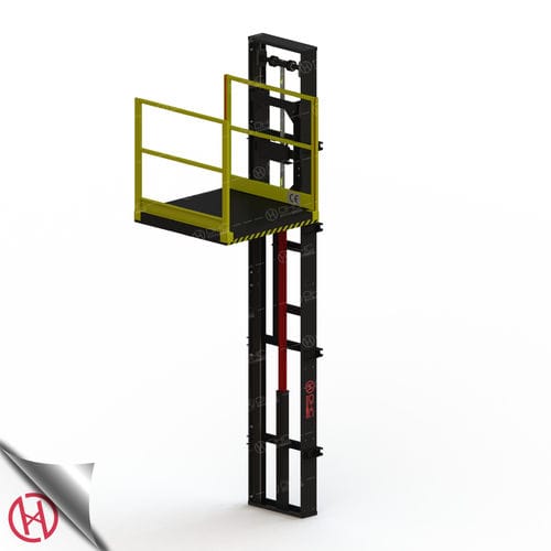 Гидравлический грузовой подъемник - OHC LIFT - для промышленности / со стойкой