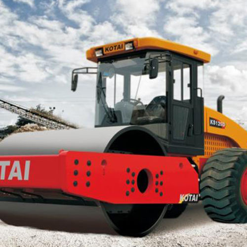 Одноцилиндровый каток - KS125D  - Qingdao Ketai Heavy Industry Machinery Co., LTD., - шарнирный