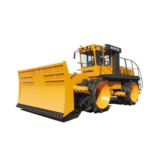 Уплотнитель отходов смешанные отходы - KC280H - Qingdao Ketai Heavy Industry Machinery Co., LTD., - подвижный / гидравлический / фронтальная загрузка