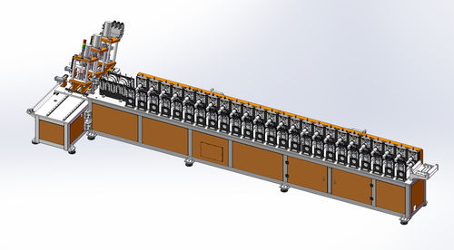 Производственная линия для металлических рам - Savany Machine Co., Ltd. - для катушек / автоматическая / непрерывного действия