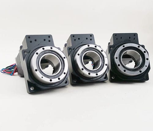 Полый роторный стол - Hansheng Automation (Dongguan) Co., Ltd. - электрический / горизонтальный / для пищевой промышленности