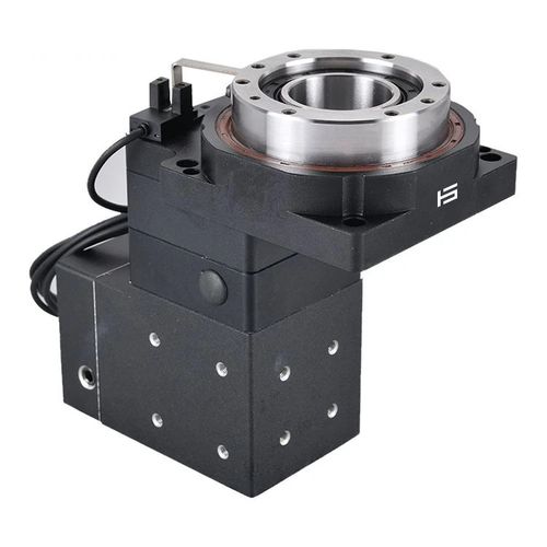 Электрический делительный диск - HRT60 series - Hansheng Automation (Dongguan) Co., Ltd. - горизонтальный / с большой точностью / с сервоприводом