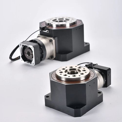 Электрический делительный диск - HRM130-15-SV1 - Hansheng Automation (Dongguan) Co., Ltd. - горизонтальный / компактный / с сервоприводом