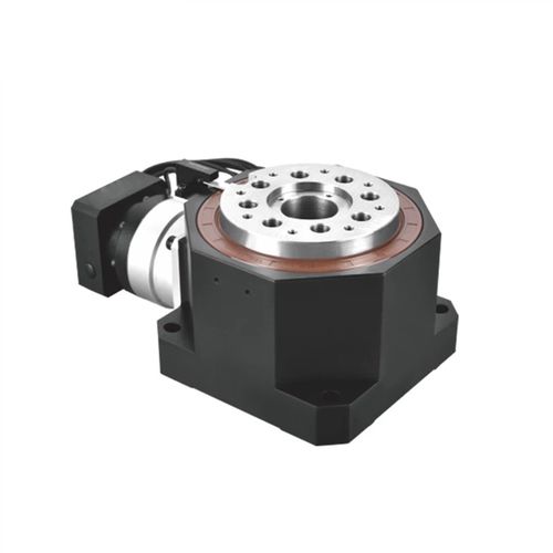 Роторный стол с двигателем - HRM-130 Series - Hansheng Automation (Dongguan) Co., Ltd. - горизонтальный / полый / ЧПУ