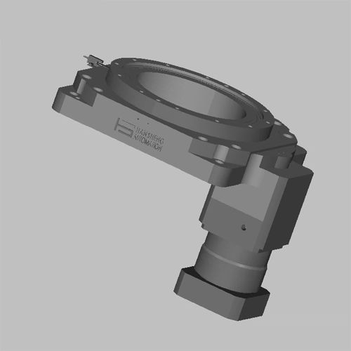 Полый роторный стол - HRT350JS-L2 - Hansheng Automation (Dongguan) Co., Ltd. - электрический / горизонтальный / для пищевой промышленности