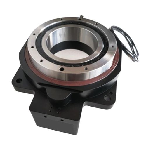 Роторный стол большого размера - HRTK series - Hansheng Automation (Dongguan) Co., Ltd. - с двигателем / горизонтальный / полый