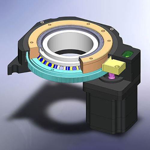 Ротационный привод - HRT Series - Hansheng Automation (Dongguan) Co., Ltd. - программируемый / с полым валом / механический