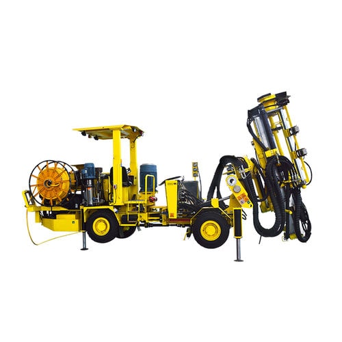 Многофункциональная буровая установка - CYTC89Y - Hebei Hongyuan Hydraulic Machinery Co., Ltd - для взрывных скважин / с верхним ударником / DUETZ