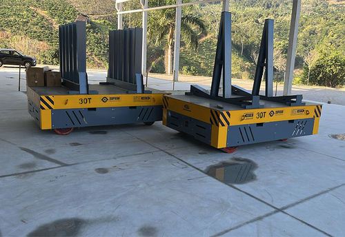 Транспортная AGV - DWP - Henan Peisa Machinery Co., Ltd - для высоких нагрузок / с платформой