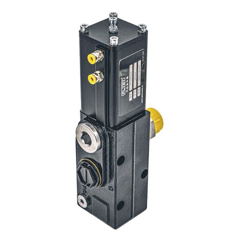 Клапан с вентилем - PT-1220 - Weifang Chengfeiyue Hydraulic Machinery Co., Ltd. - гидравлический / для масла / с установкой на фланце