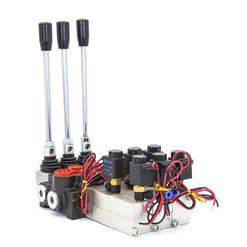 Электропневматический клапан - P40DQ electro-pneumatic - Weifang Chengfeiyue Hydraulic Machinery Co., Ltd. - с ручным управлением / моноблочный