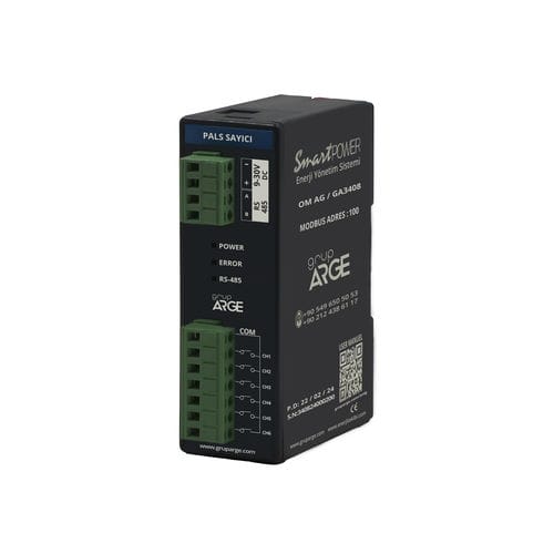 Импульсный счетчик - OM PALS - Grup Arge Energy and Control Systems - с дисплеем LCD / ModBUS RTU
