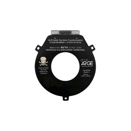 Трансформатор тока - OAT series - Grup Arge Energy and Control Systems - для кабеля XLPE / среднего напряжения / вставляемый